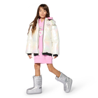 Giacca a vento con cappuccio KARL LAGERFELD KIDS 
                    BAMBINA