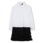 Abito a maniche lunghe KARL LAGERFELD KIDS 
                    BAMBINA