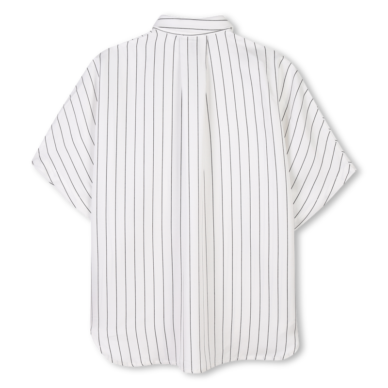 Camicia a righe lunga e fluida DKNY 
                        BAMBINA