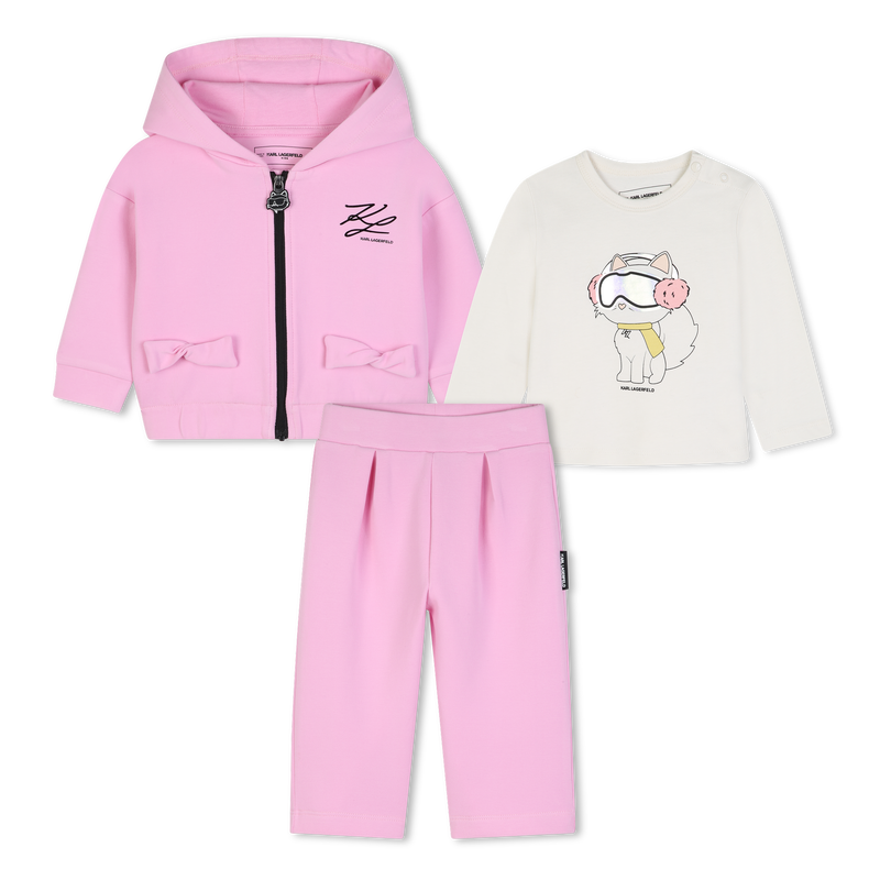 Completo da jogging KARL LAGERFELD KIDS 
                        BAMBINA