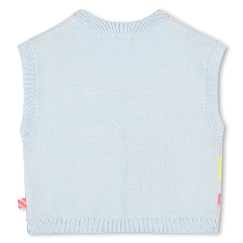 Canotta lavorata a maglia BILLIEBLUSH 
                        BAMBINA