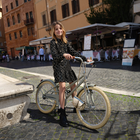 Abito a maniche lunghe in poliestere MICHAEL KORS 
                    BAMBINA