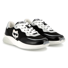 Sneakers con lacci e badge KARL LAGERFELD KIDS 
                    BAMBINA
