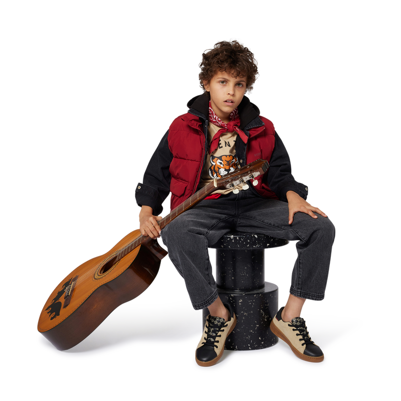 Pantalone in denim di cotone DKNY 
                        UNISEX