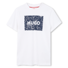 T-shirt a maniche corte HUGO 
                    RAGAZZO
