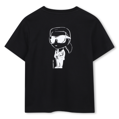 T-shirt a maniche corte KARL LAGERFELD KIDS BAMBINO