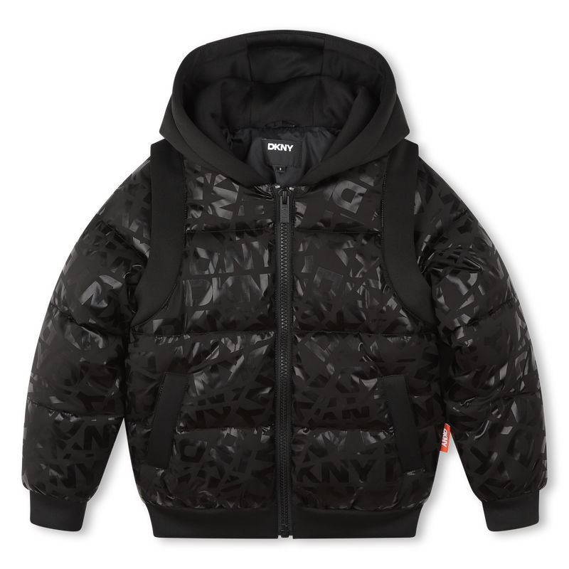 Piumino con cappuccio DKNY 
                        UNISEX