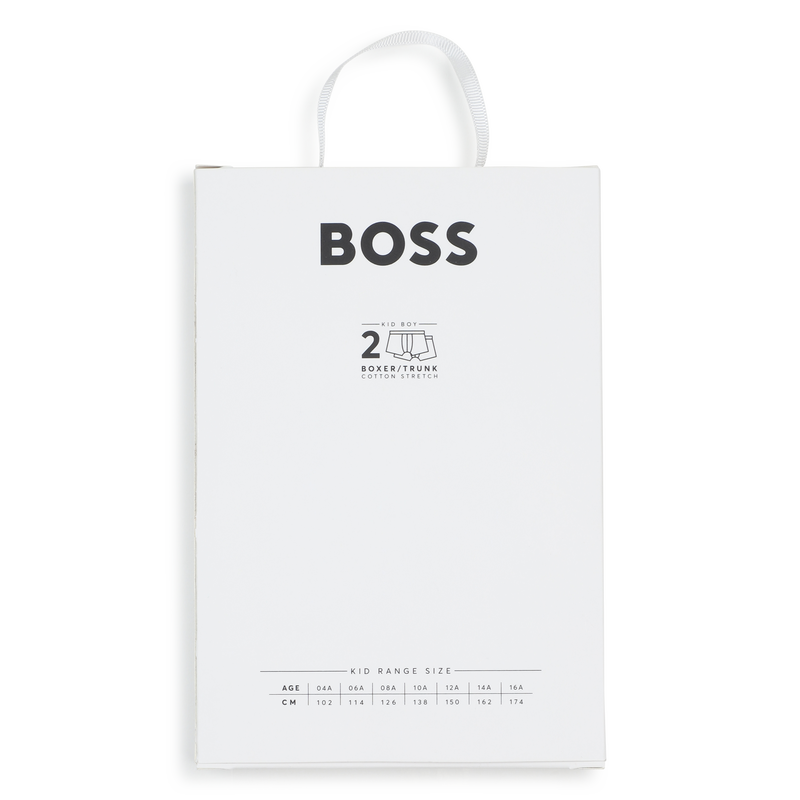 Set da 2 boxer BOSS 
                        RAGAZZO