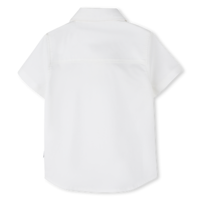 Camicia maniche corte cotone BOSS RAGAZZO