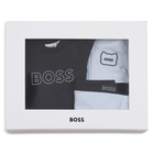 Set cardigan + pantaloni + t-shirt BOSS 
                    RAGAZZO