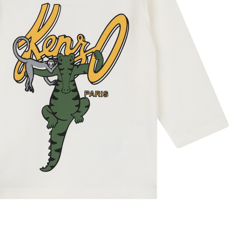 T-shirt a maniche lunghe KENZO KIDS 
                        RAGAZZO