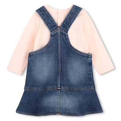 Set vestito e t-shirt CHLOE BAMBINA