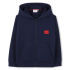 Cardigan con cappuccio, MARINE, hi-res