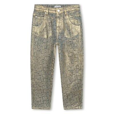 Jeans con vita regolabile MARC JACOBS BAMBINA