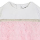 Abito da cerimonia in cotone KARL LAGERFELD KIDS 
                    BAMBINA