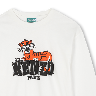 T-shirt a maniche lunghe KENZO KIDS RAGAZZO