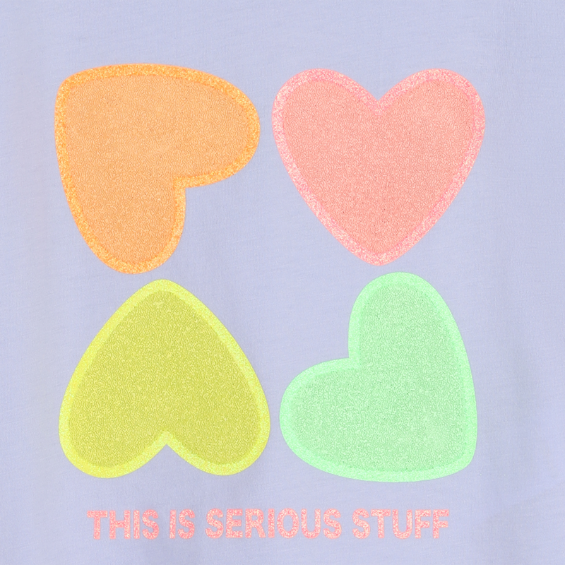 T-SHIRT A MANICHE CORTE BILLIEBLUSH 
                        BAMBINA