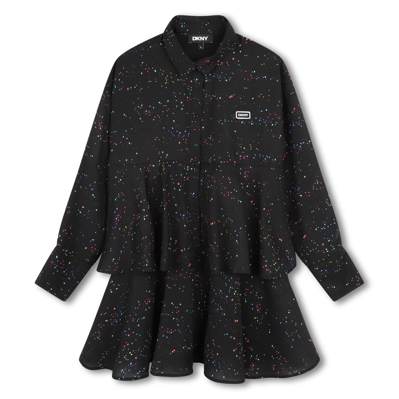 Abito con volant DKNY 
                        BAMBINA