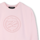 Maxi felpa stampata KARL LAGERFELD KIDS 
                    BAMBINA