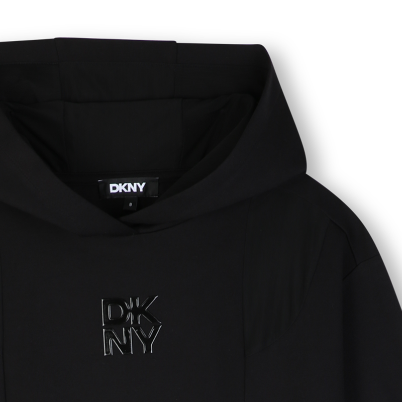Abito con cappuccio DKNY 
                        BAMBINA