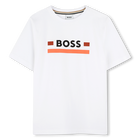 T-shirt e shorts in cotone BOSS 
                    RAGAZZO