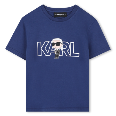 T-shirt a maniche corte KARL LAGERFELD KIDS RAGAZZO