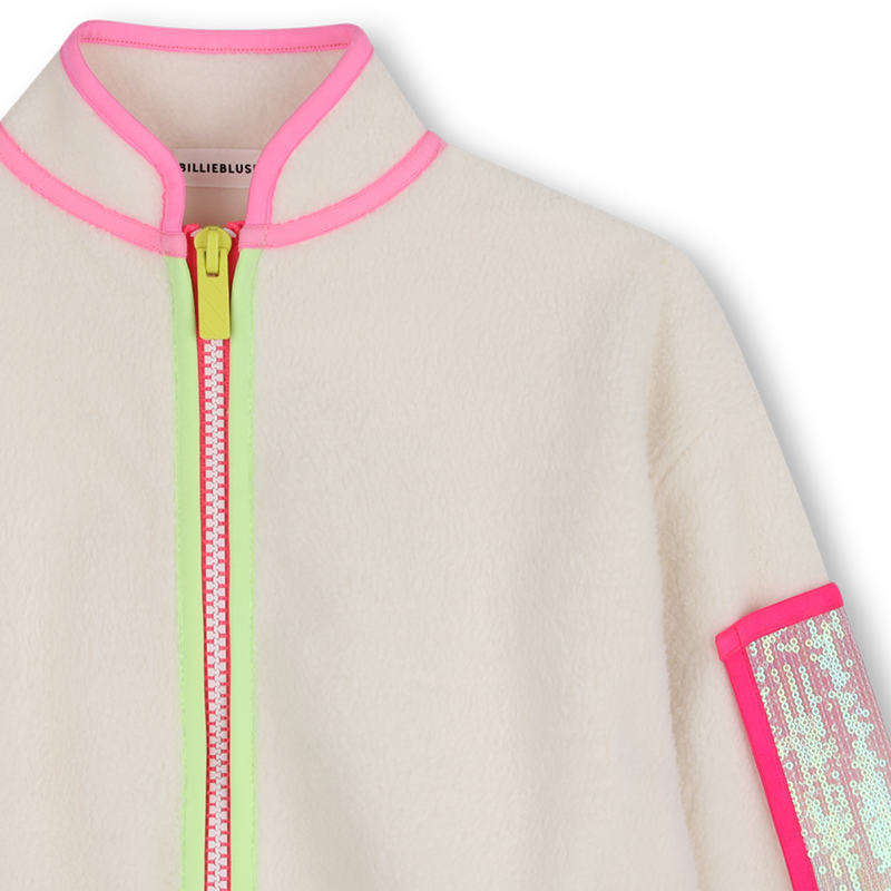 Cardigan in tessuto peluche BILLIEBLUSH 
                        BAMBINA