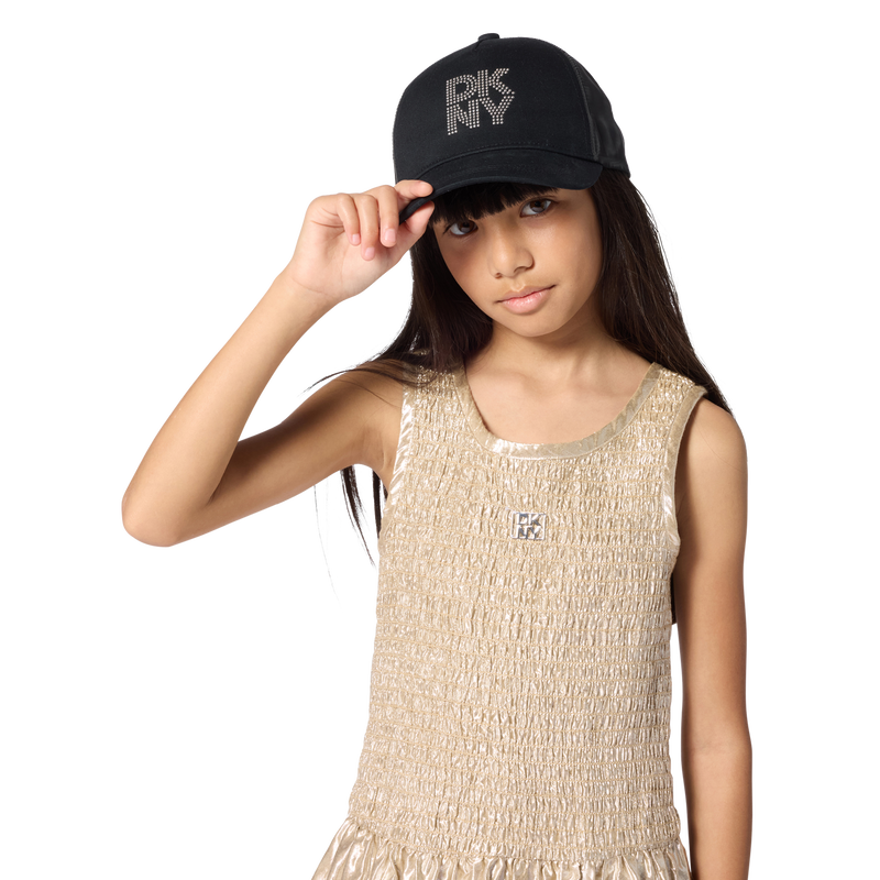 VESTITO CON SPALLINE DKNY 
                        BAMBINA