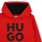 Felpa con cappuccio HUGO 
                    BAMBINO