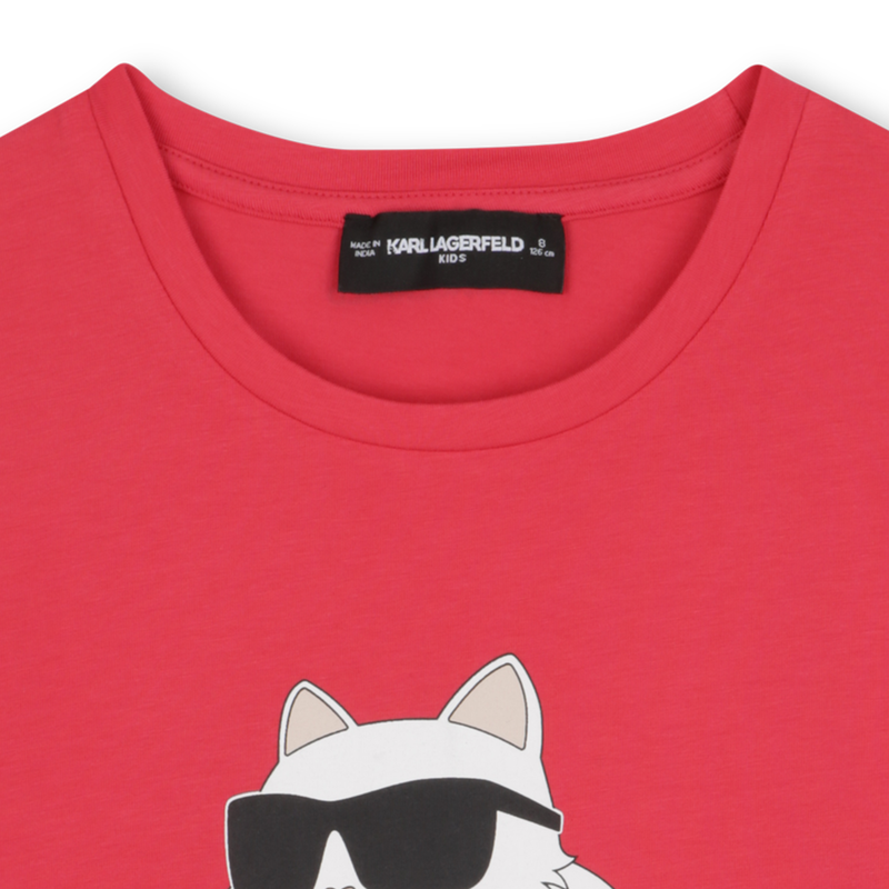 T-shirt a maniche corte KARL LAGERFELD KIDS 
                        BAMBINA