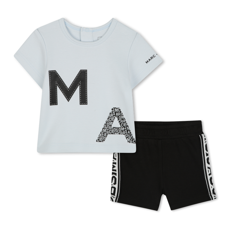 T-shirt e shorts in cotone MARC JACOBS 
                        UNISEX