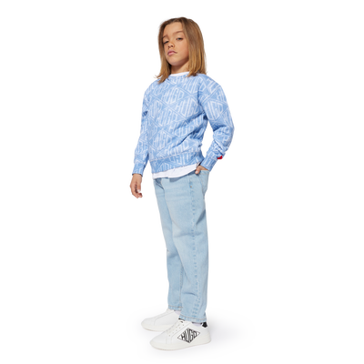 Jeans ampi 5 tasche HUGO RAGAZZO