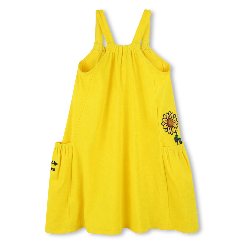 Vestito in spugna con ricami KENZO KIDS 
                        BAMBINA