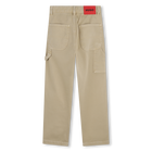 Pantalone con impunture HUGO 
                    RAGAZZO