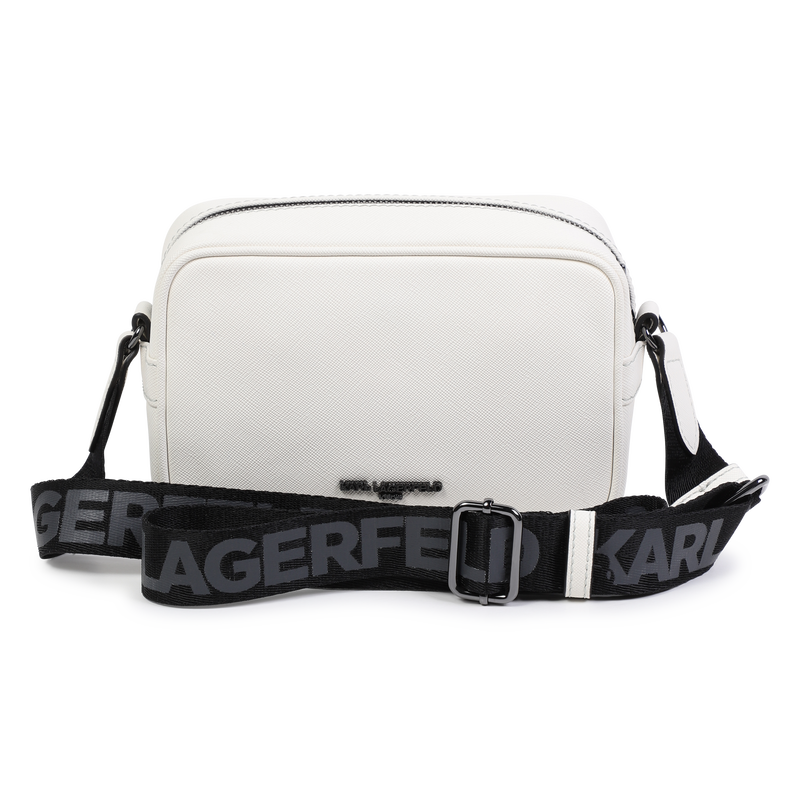 Borsa regolabile con badge KARL LAGERFELD KIDS 
                        BAMBINA