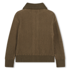 Cardigan con zip in maglia TIMBERLAND 
                    RAGAZZO