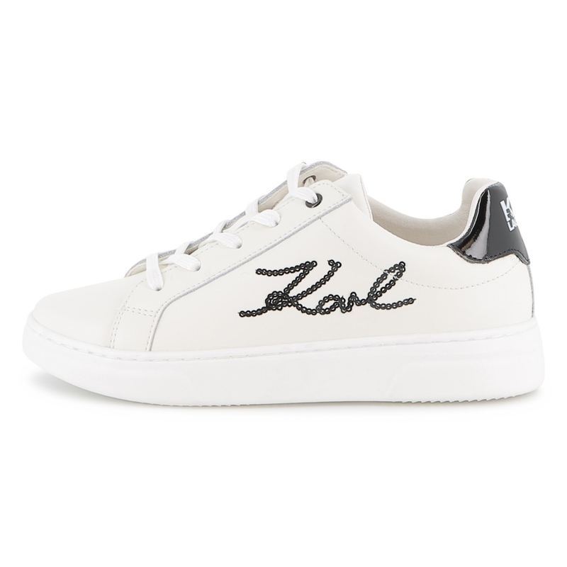 Sneakers basse stringate KARL LAGERFELD KIDS 
                        BAMBINA