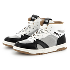 Sneakers alte con lacci BOSS 
                    RAGAZZO