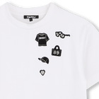 T-shirt a maniche corte DKNY 
                    BAMBINA