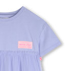 Abito bi-materiale BILLIEBLUSH 
                    BAMBINA