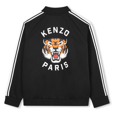 Cardigan con apertura a zip KENZO KIDS UNISEX