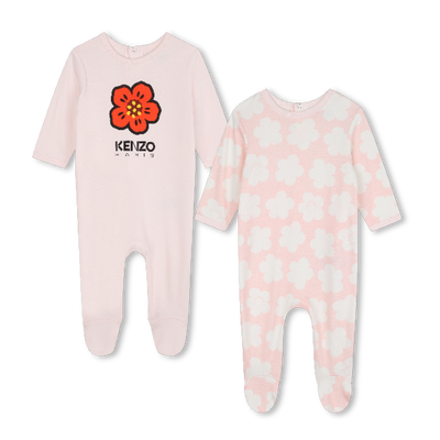 Set di due pigiami in cotone KENZO KIDS UNISEX