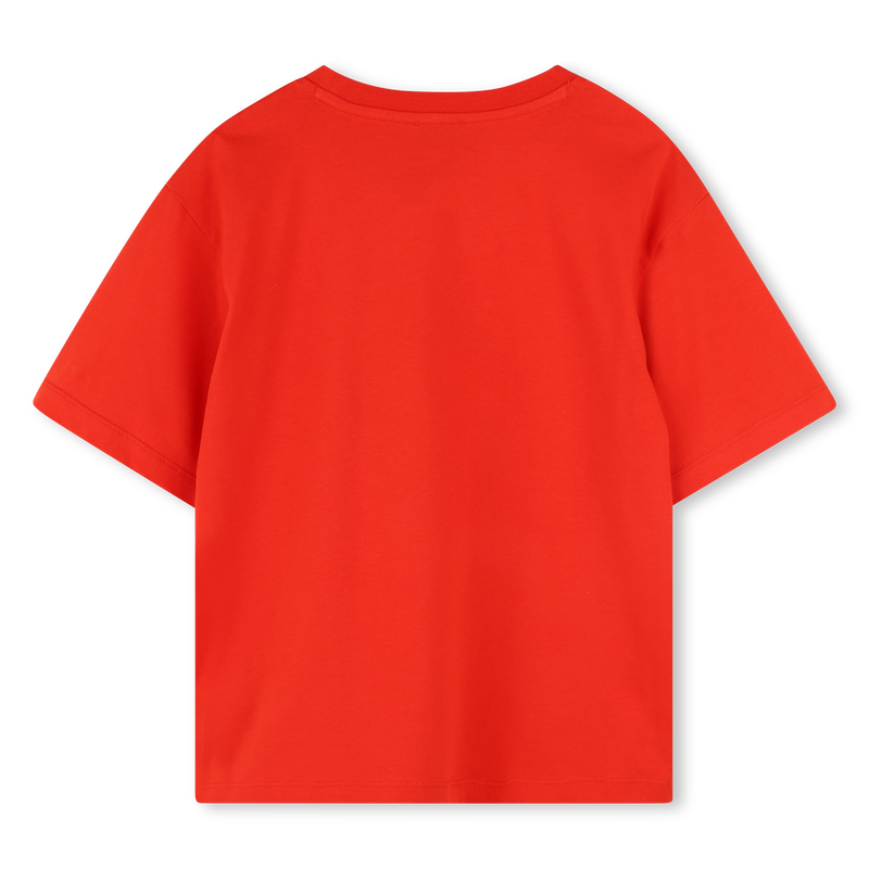 T-shirt con stampa e logo KENZO KIDS 
                        BAMBINA