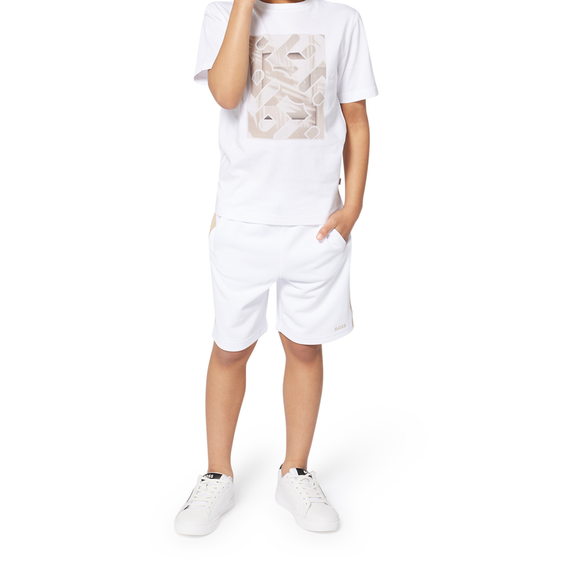 T-shirt a maniche corte BOSS 
                        BAMBINO