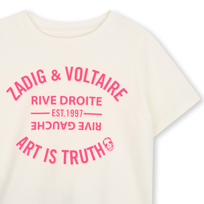 T-shirt a maniche corte ZADIG & VOLTAIRE 
                        BAMBINA