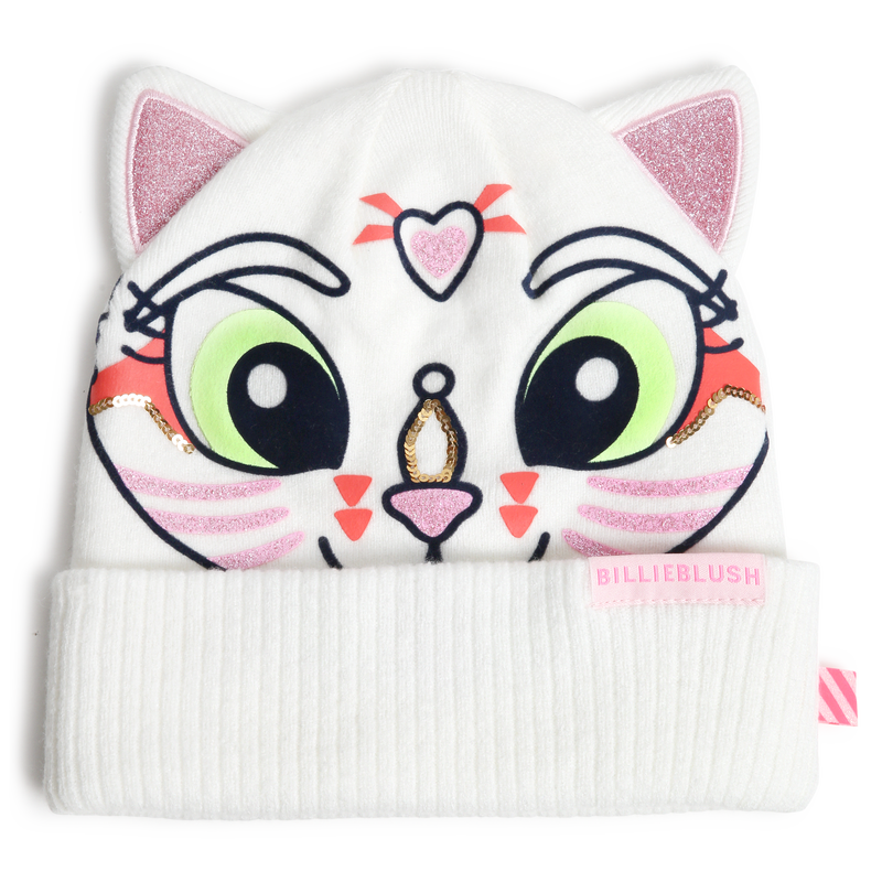 Cappello gatto con orecchie paillette BILLIEBLUSH 
                        BAMBINA