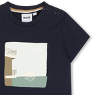 T-shirt a maniche corte BOSS 
                    RAGAZZO