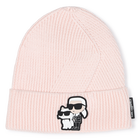 Berretto lavorato a maglia KARL LAGERFELD KIDS 
                    BAMBINA