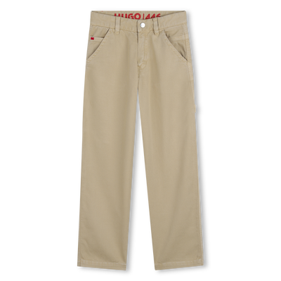 PANTALONE CON IMPUNTURE HUGO RAGAZZO