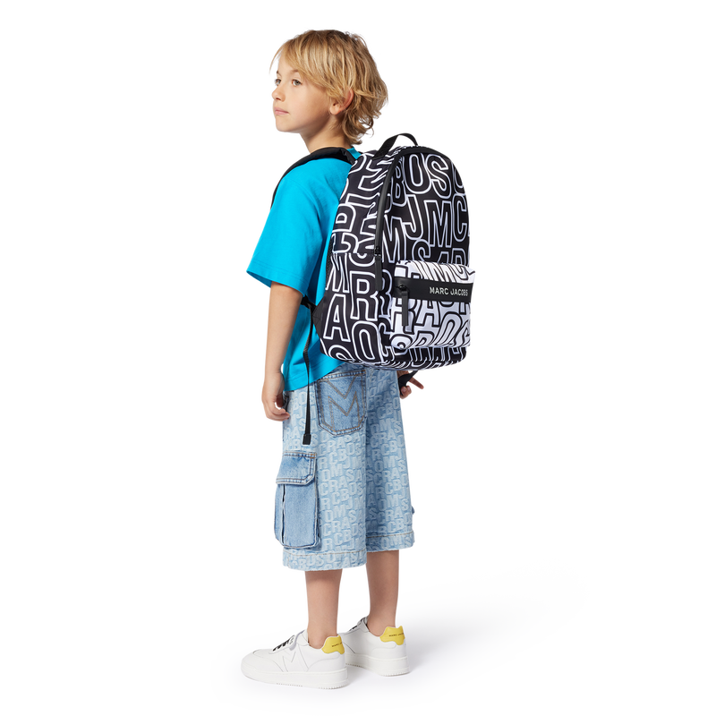 T-shirt bicolore in cotone MARC JACOBS 
                        RAGAZZO